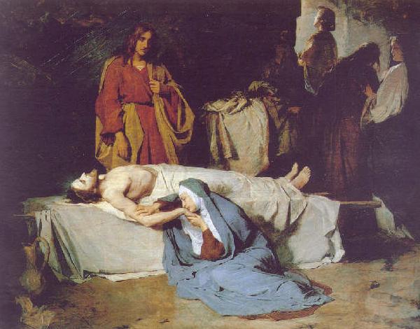 Antonio Ciseri Pieta. Attributed To Antonio Ciseri oil painting image